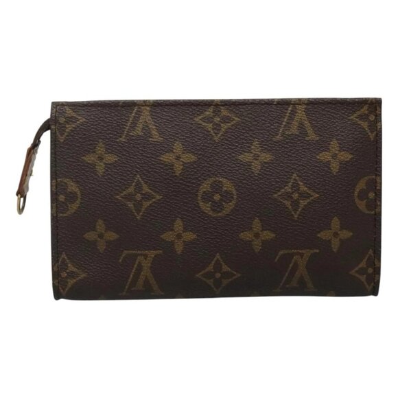 LOUIS VUITTON Monogram Bucket PM Accessory Pouch LV Auth 110460 - Picture 2 of 16